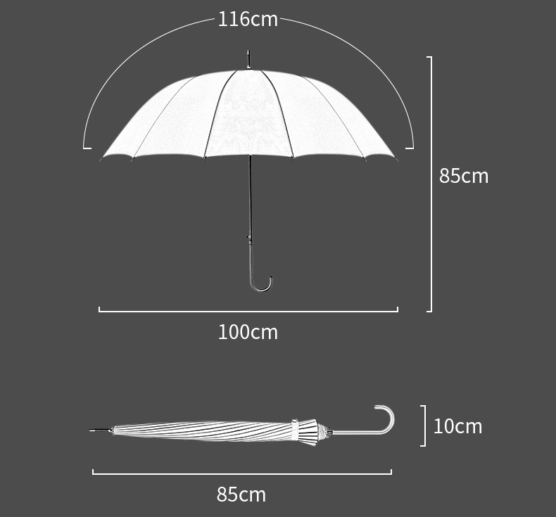 auto open dots umbrella